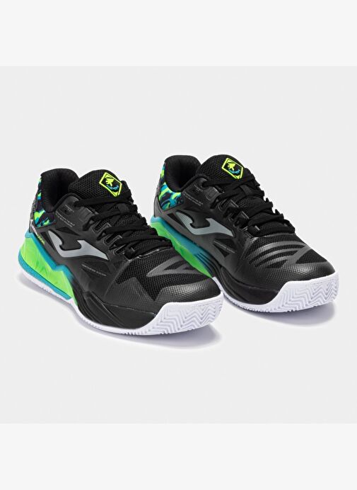 Joma Spin Siyah Erkek Tenis – Padel Ayakkabısı TSPINS2501OM - Görsel 4