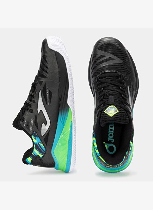 Joma Spin Siyah Erkek Tenis – Padel Ayakkabısı TSPINS2501OM - Görsel 9