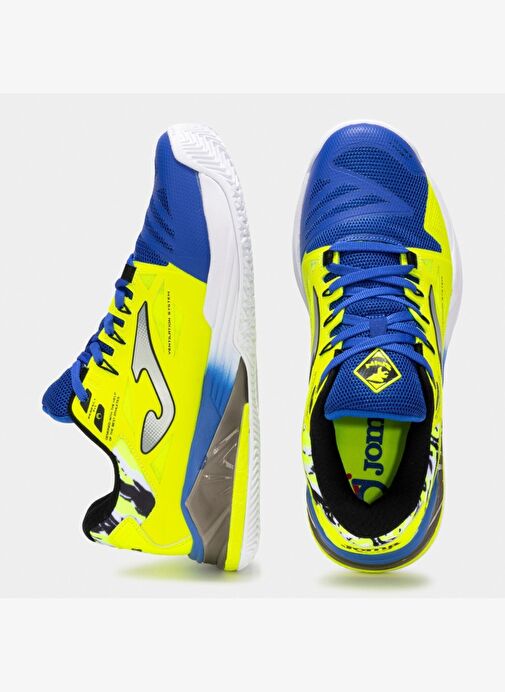 Joma Spin Neon Sarı Erkek Padel - Tenis Ayakkabısı TSPINS2509OM - Görsel 5