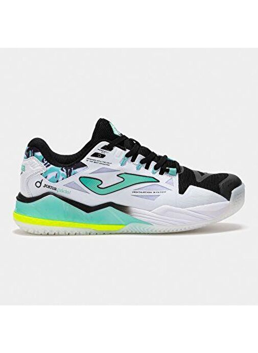 Joma Spin Men 2542 Blanco Turquesa All Court Erkek Tenis Ayakkabısı TSPINS2542OM - Görsel 2