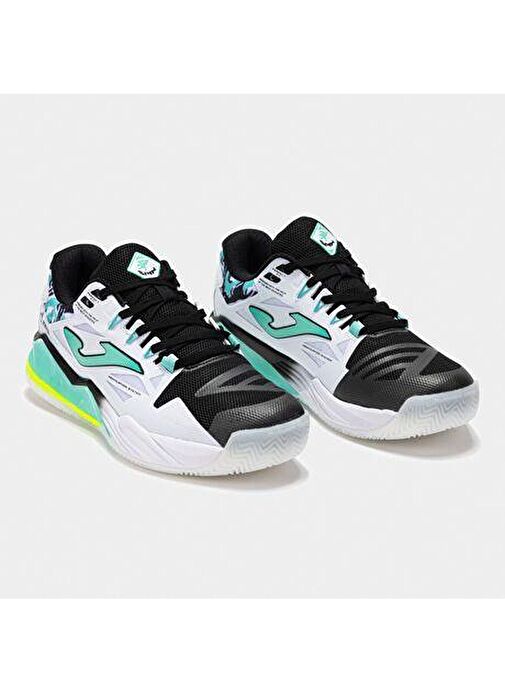 Joma Spin Men 2542 Blanco Turquesa All Court Erkek Tenis Ayakkabısı TSPINS2542OM - Görsel 3