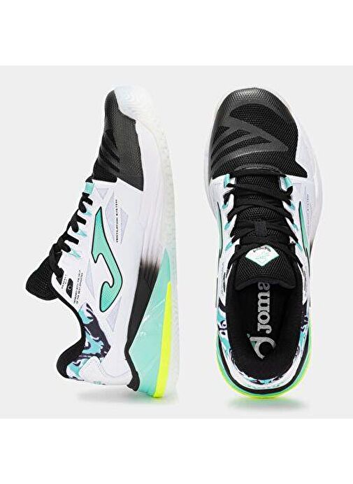 Joma Spin Men 2542 Blanco Turquesa All Court Erkek Tenis Ayakkabısı TSPINS2542OM - Görsel 5