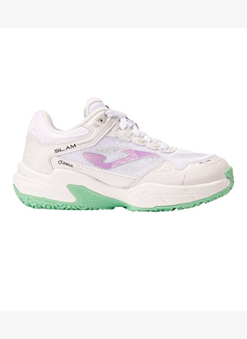 Joma Slam Kız Çocuk Beyaz Toprak - Sert Kort Tenis & Padel Ayakkabısı JSLAMS2532OM - Görsel 2