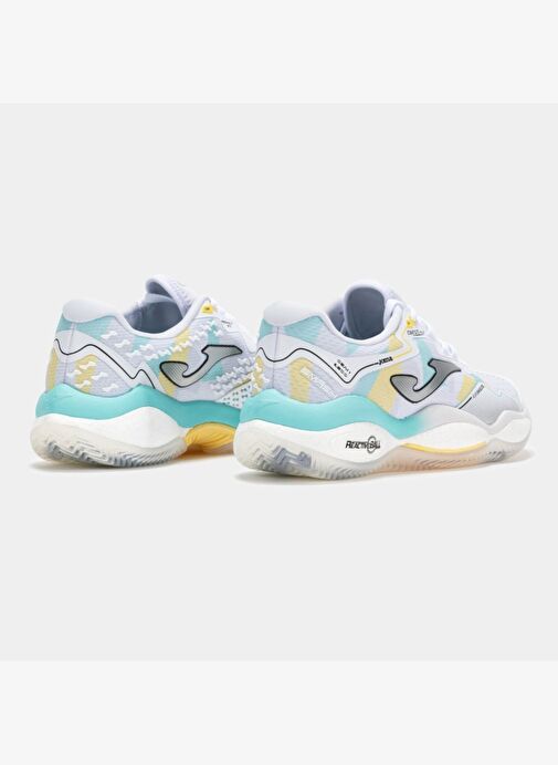 Joma Smash Kadın Beyaz Toprak Kort Tenis & Padel Ayakkabısı TSMALS2532C - Görsel 4