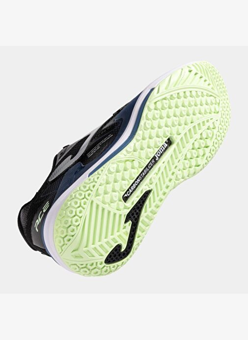 Joma Ace Kadın Siyah Toprak & Sert Kort Tenis AyakkabısıTACLS2501AC - Görsel 5