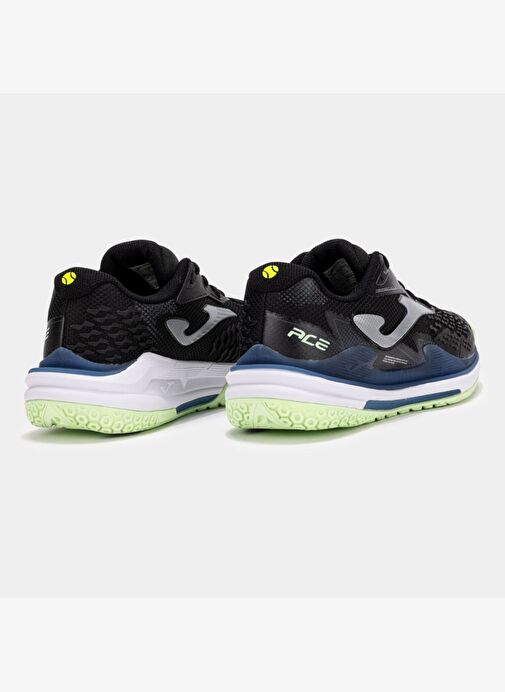 Joma Ace Kadın Siyah Toprak & Sert Kort Tenis AyakkabısıTACLS2501AC - Görsel 3