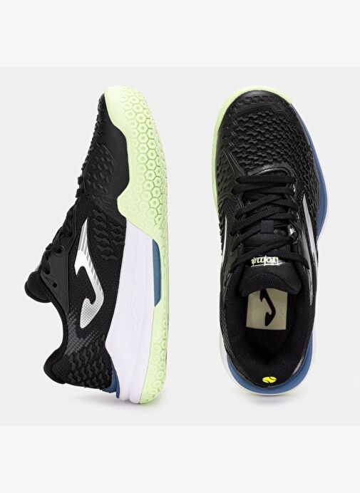 Joma Ace Kadın Siyah Toprak & Sert Kort Tenis AyakkabısıTACLS2501AC - Görsel 4