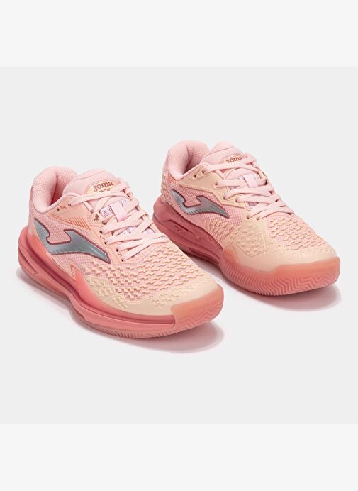 Joma Ace Lady 25 Pembe Toprak Kort Tenis Ayakkabısı TACLS2529C - Görsel 3