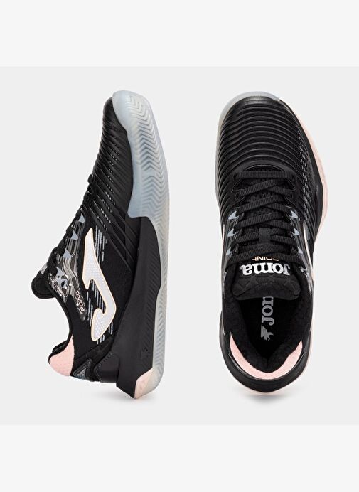 Joma Point Kadın Siyah Toprak Kort Tenis Ayakkabısı TPOILS2501C - Görsel 5