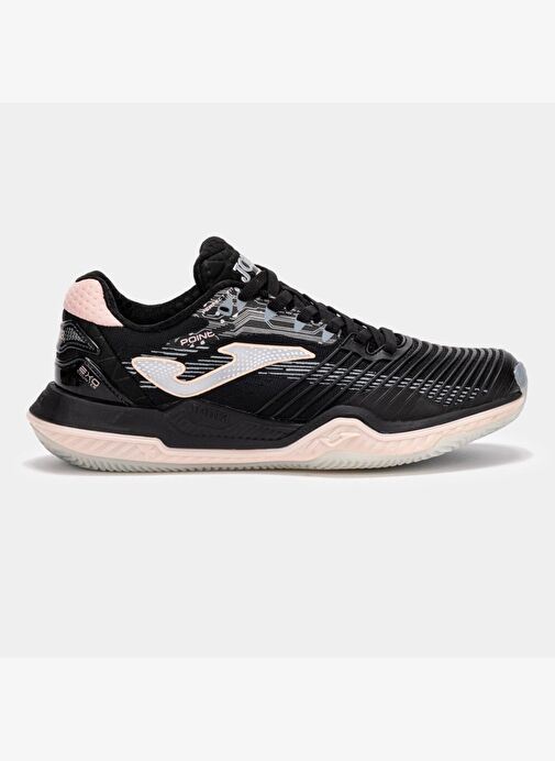 Joma Point Kadın Siyah Toprak Kort Tenis Ayakkabısı TPOILS2501C - Görsel 2