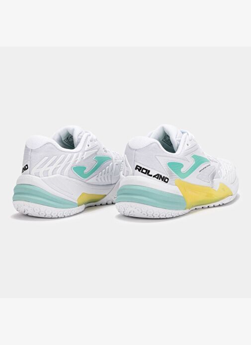 Joma Roland Kadın Beyaz Toprak & Sert Kort Tenis Ayakkabısı TROLLS2532AC - Görsel 4