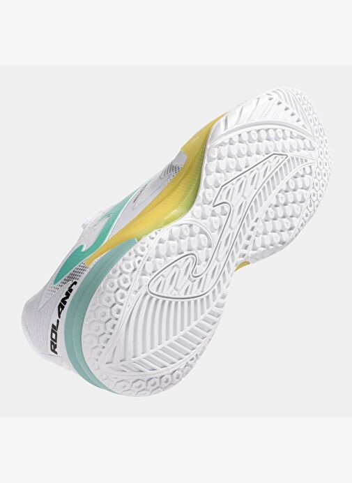 Joma Roland Kadın Beyaz Toprak & Sert Kort Tenis Ayakkabısı TROLLS2532AC - Görsel 6