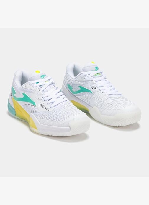 Joma Roland Kadın Beyaz Toprak Kort Tenis Ayakkabısı TROLLS2532C - Görsel 4