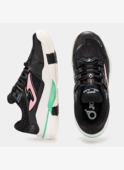 Joma Slam Kadın Siyah Toprak - Sert Kort Tenis & Padel Ayakkabısı TSLALS2502OM - Görsel 5