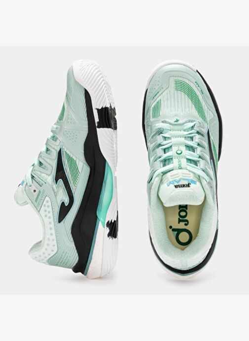 Joma Slam Kadın Turkuaz Toprak - Sert Kort Tenis & Padel Ayakkabısı TSLALS2527OM - Görsel 4