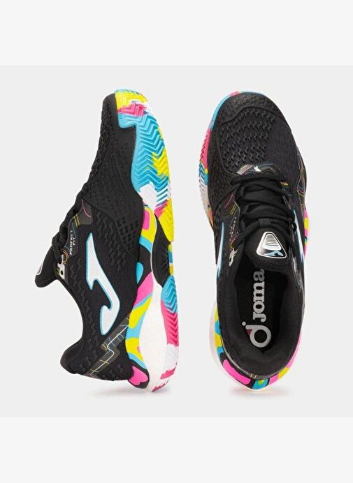 Joma Smash Erkek Siyah Toprak Kort Tenis & Padel Ayakkabısı TSMAS2591C - Görsel 5