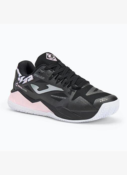 Joma Spin Lady 2501 Negro All Court Kadın Tenis Ayakkabısı TSPILS2501OM - Görsel 7