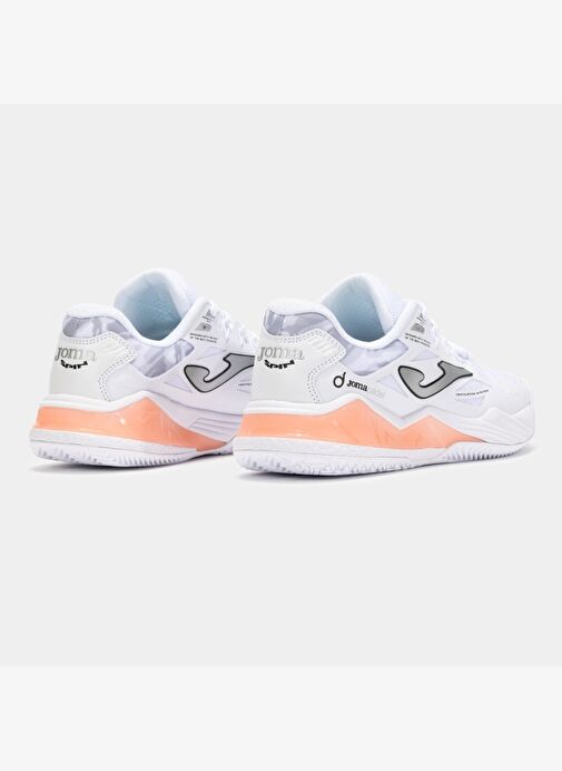 Joma Spin Lady 2502 Blanco All Court Kadın Tenis Ayakkabısı TSPILS2502OM - Görsel 4