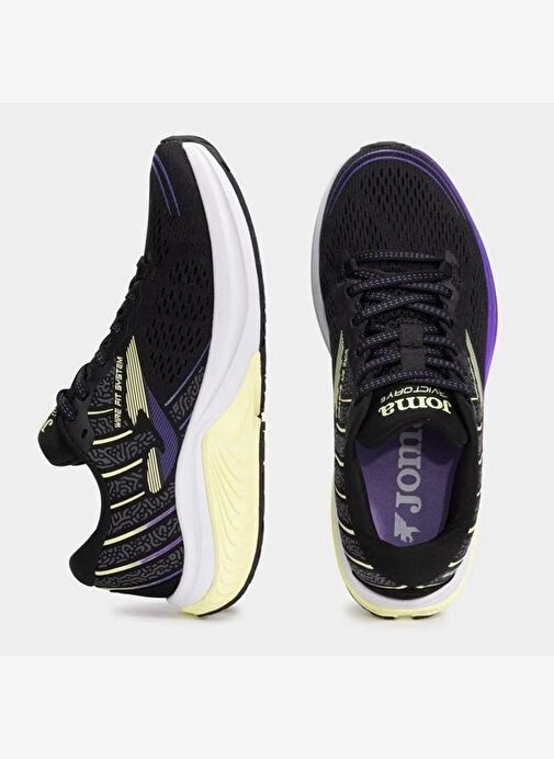 Joma Victory 2501 Kadın Siyah Spor Ayakkabı - Görsel 4