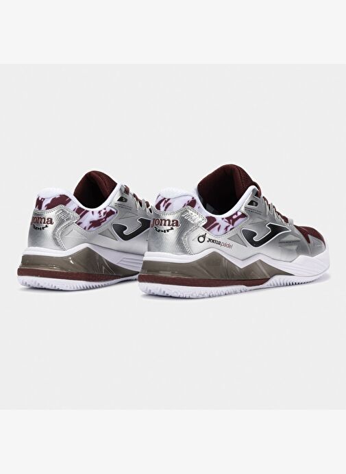 Joma Joma Gri Çok Renkli SPIN 2512 Erkek Gri Bordo Tenis/Padel Ayakkabısı Tenis Ayakkabıları | Boyner Gri Çok Renkli - 4. görsel