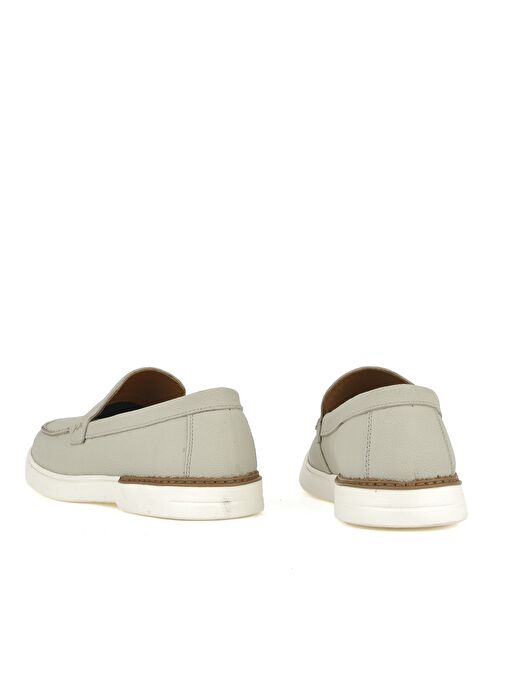 Ziya, Erkek Hakiki Deri Ayakkabı 1511007ZB04 Bej - Görsel 6