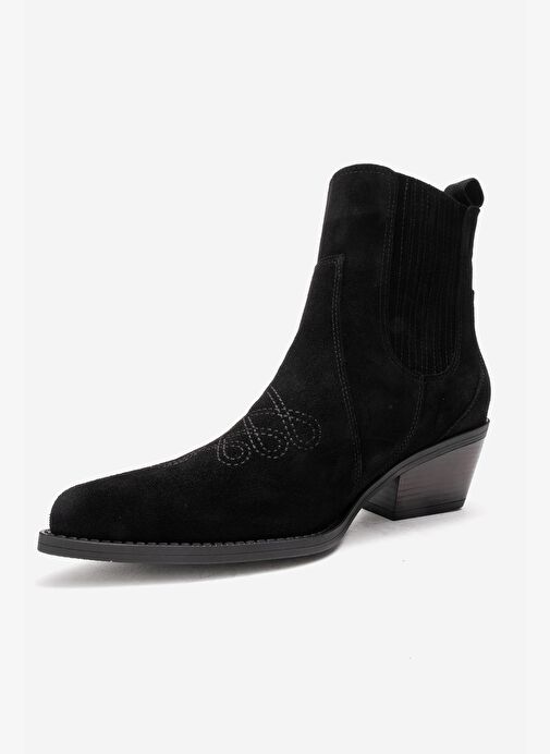 Luvi Shoes Luvi Shoes Belirsiz JULIETA Siyah Süet Hakiki Deri Kadın Western Bot Boyner'de! Belirsiz - 5. görsel