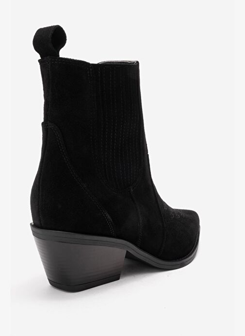 Luvi Shoes Luvi Shoes Belirsiz JULIETA Siyah Süet Hakiki Deri Kadın Western Bot Boyner'de! Belirsiz - 6. görsel