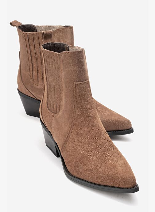 Luvi Shoes Luvi Shoes Belirsiz JULIETA Toprak Süet Hakiki Deri Kadın Western Bot Boyner'de! Belirsiz - 2. görsel