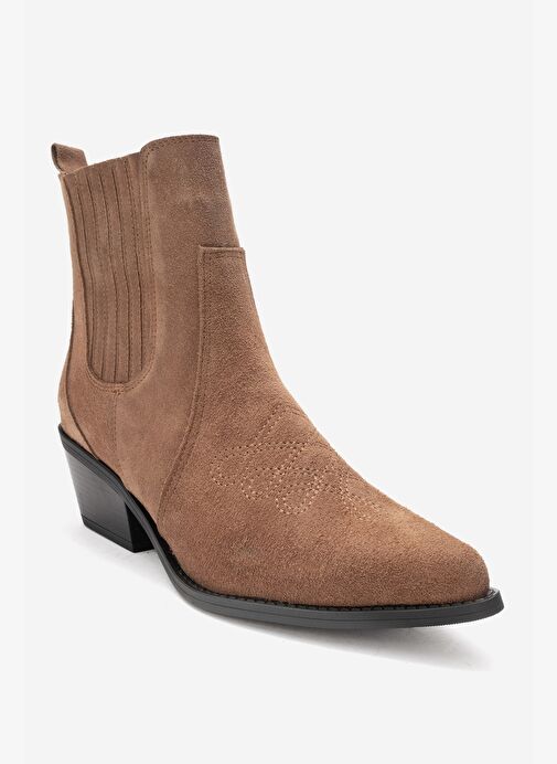 Luvi Shoes Luvi Shoes Belirsiz JULIETA Toprak Süet Hakiki Deri Kadın Western Bot Boyner'de! Belirsiz - 4. görsel