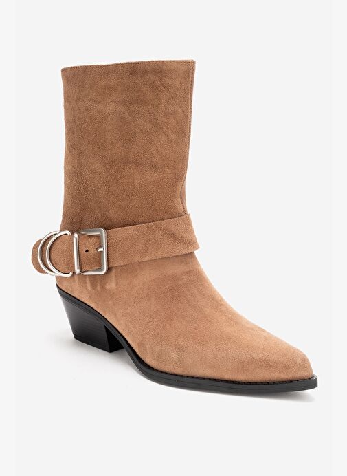 Luvi Shoes Luvi Shoes Belirsiz VELMOR Toprak Süet Hakiki Deri Tokalı Kadın Western Bot Boyner'de! Belirsiz - 8. görsel