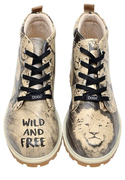 Erkek Vegan Deri Siyah Bilekte Bot - Wild and Free Tasarım - Görsel 5