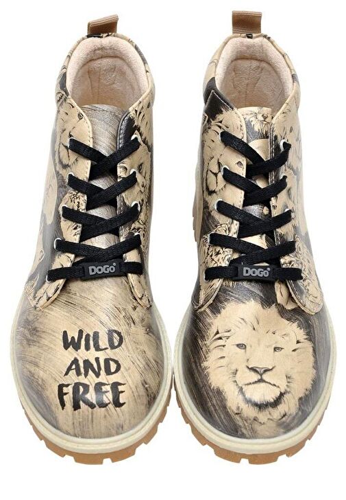 Erkek Vegan Deri Siyah Bilekte Bot - Wild and Free Tasarım - Görsel 8