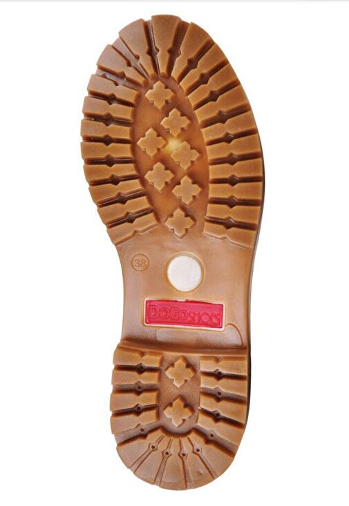 Kadın Vegan Deri Kahverengi Fermuarlı Kısa Bot - Lady Butterfly Tasarım - Görsel 8