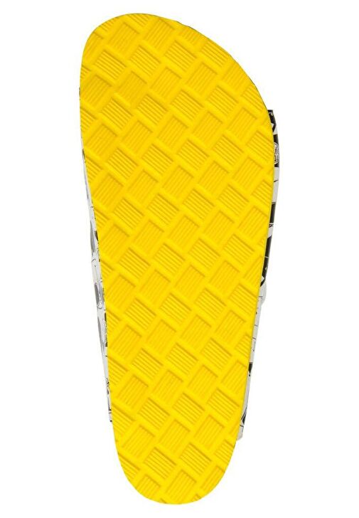 Kadın Vegan Deri Beyaz Terlik - Monochrome Cats Tasarım - Görsel 9