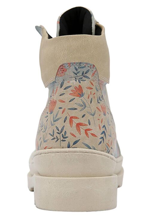 Kadın Vegan Deri Bej Bot - Lost in Colors Tasarım - Görsel 7