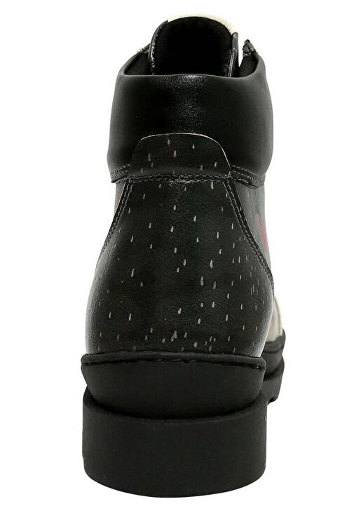 Kadın Vegan Deri Siyah Bot - Save the Bird Tasarım - Görsel 7