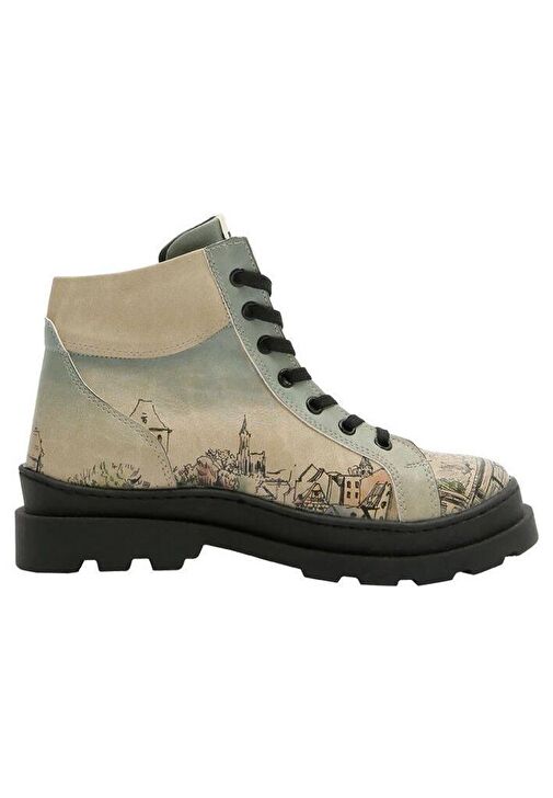 Kadın Vegan Deri Bej Bot - Take A Walk Tasarım - Görsel 5