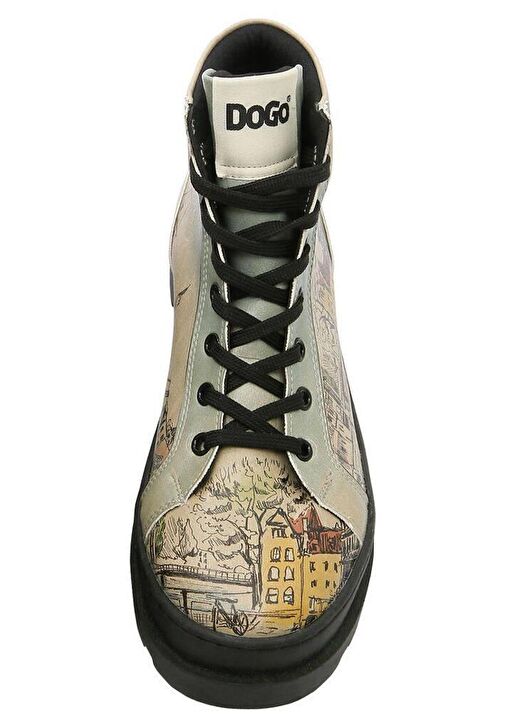 Kadın Vegan Deri Bej Bot - Take A Walk Tasarım - Görsel 6