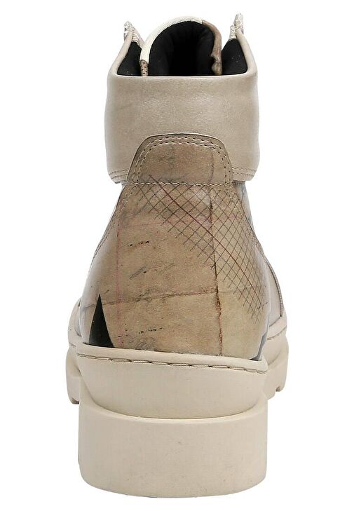 Kadın Vegan Deri Bej Bot - Awesome Tasarım - Görsel 7