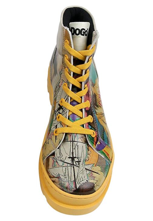 Kadın Vegan Deri Çok Renkli Bot - Ancient Tales Tasarım - Görsel 8