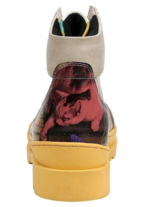 Kadın Vegan Deri Çok Renkli Bot - Ancient Tales Tasarım - Görsel 9