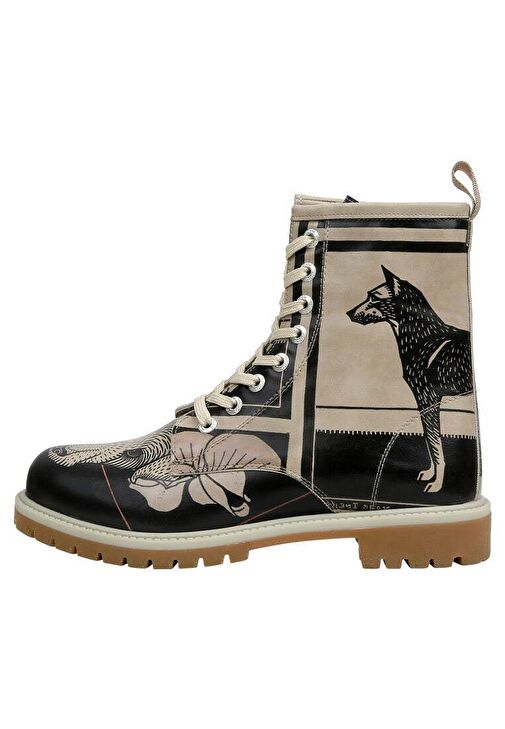 Kadın Vegan Deri Siyah Uzun Bot - Bad Boy Tasarım - Görsel 2