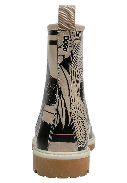 Kadın Vegan Deri Siyah Uzun Bot - Bad Boy Tasarım - Görsel 8