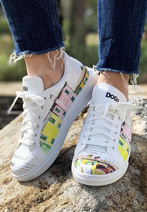 Kadın Vegan Deri Bej Bootie - Real life Tasarım - Görsel 3