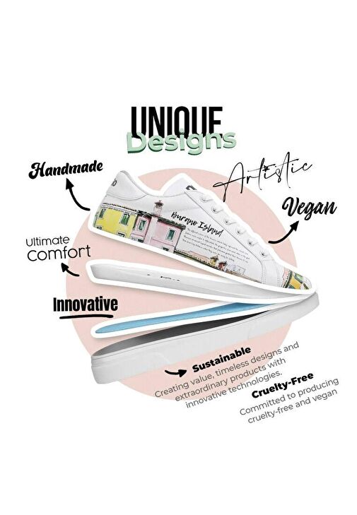 Kadın Vegan Deri Bej Bootie - Real life Tasarım - Görsel 5