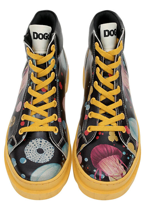 Kadın Vegan Deri Çok Renkli Bot - Jelly Stars Tasarım - Görsel 3