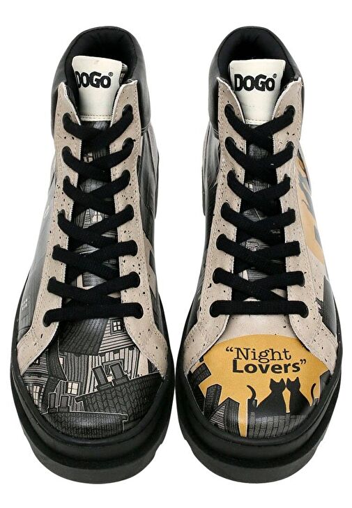 Kadın Vegan Deri Siyah Bot - Night Lovers Tasarım - Görsel 9