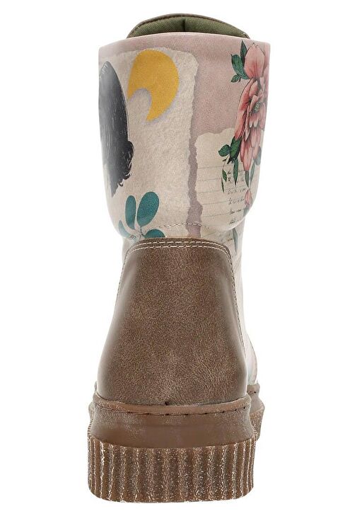 Kadın Vegan Deri Çok Renkli Uzun Bot - Sonnet From Life Tasarım - Görsel 7