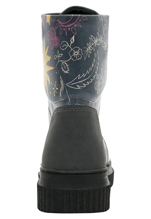 Kadın Vegan Deri Siyah Uzun Bot - And Wonders How It All Turns Out Tasarım - Görsel 8