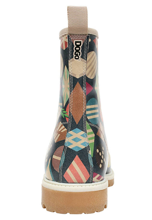 Kadın Vegan Deri Lacivert Uzun Bot - Peace Tasarım - Görsel 8